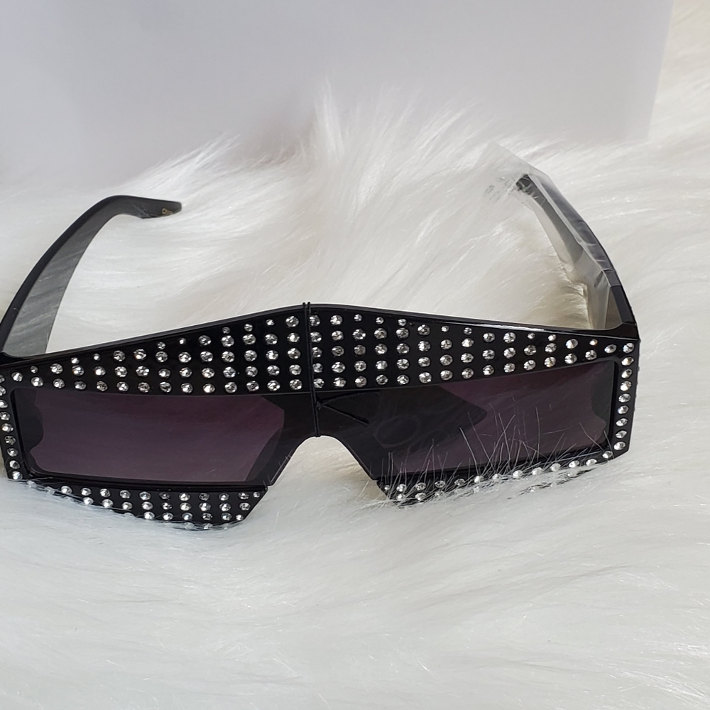 NWT Black Studded Sunglasses